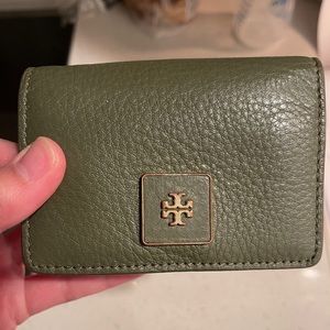 Tory Burch Leather Card Holder Wallet